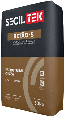 Betão-S Estrutural Cinza - 30Kg